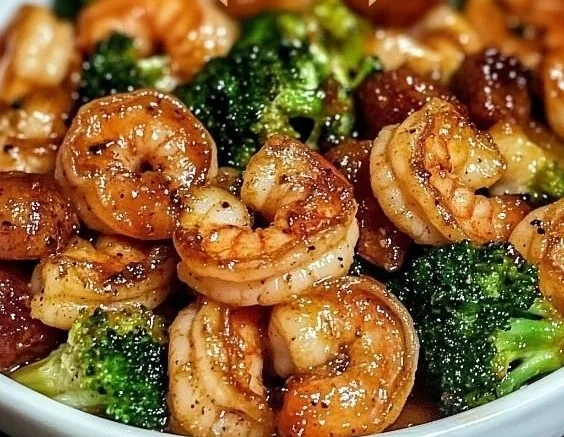 High-Protein Honey Garlic Shrimp