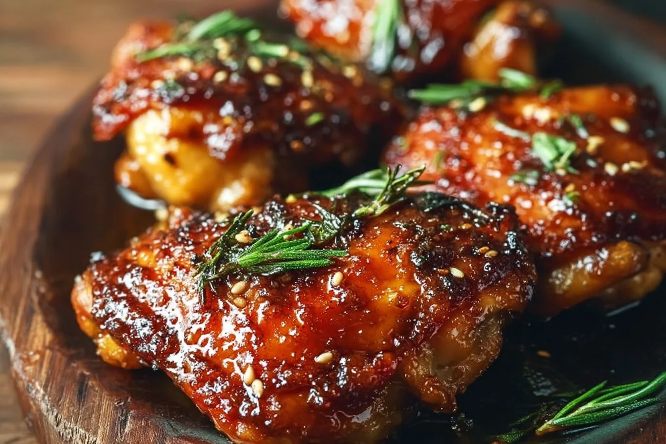 Honey Soy Chicken Thighs