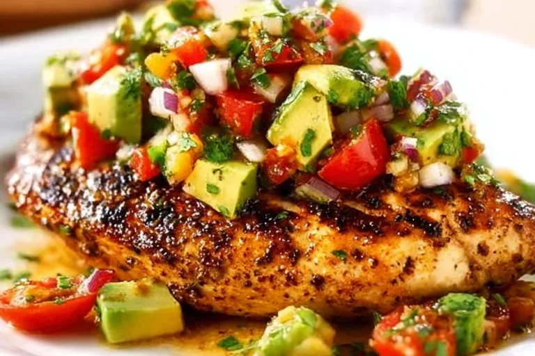 Lime chicken dish served at a party with vibrant garnishes and enticing presentation.