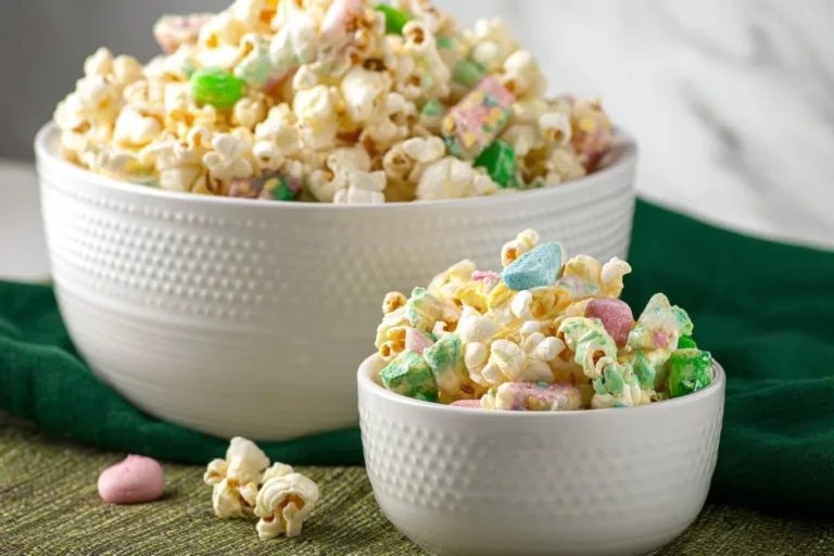 Loaded Leprechaun Popcorn for St. Patrick's Day celebration
