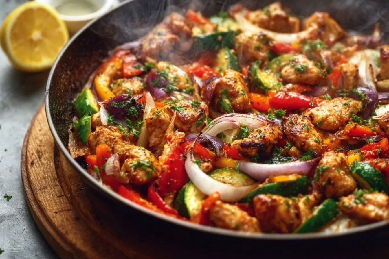 Mediterranean Chicken Stir Fry Recipe