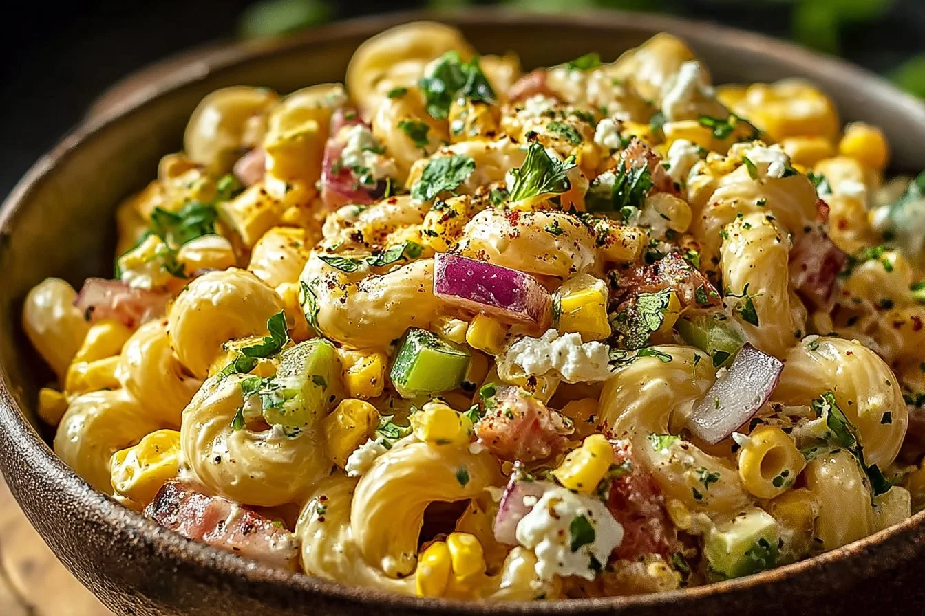 Mexican Street Corn Pasta Salad