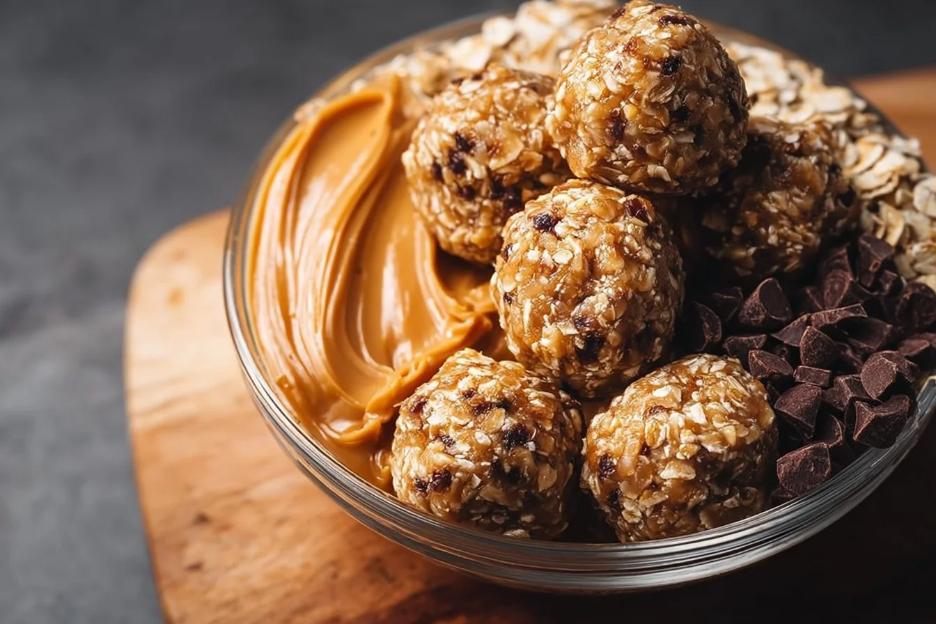 No-Bake Peanut Butter Energy Bites