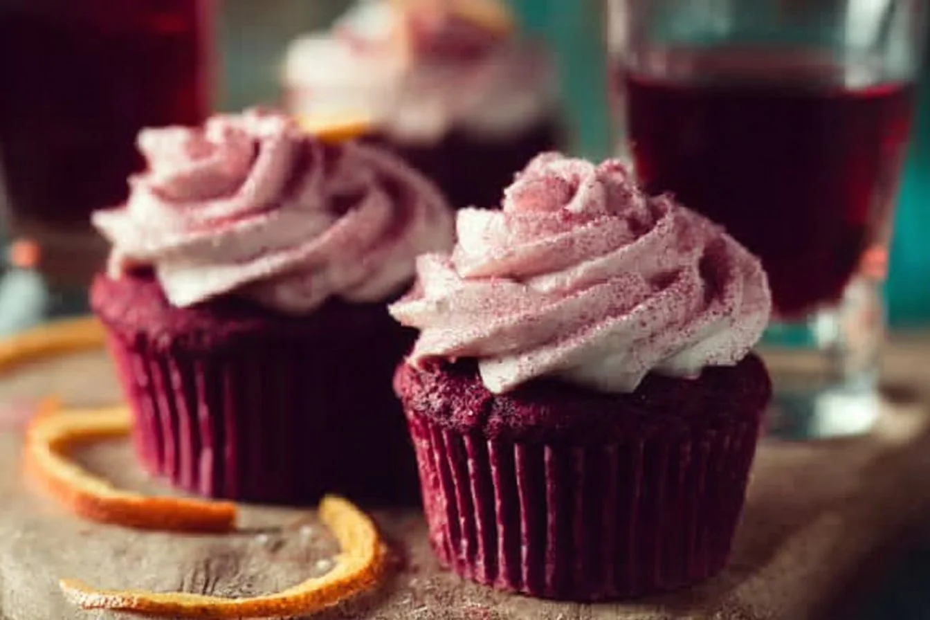 Sangria Cupcakes