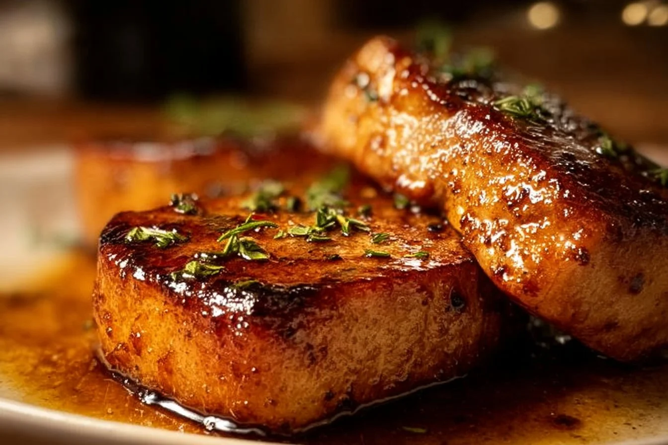 Savory Seared Bone-In Pork Chop