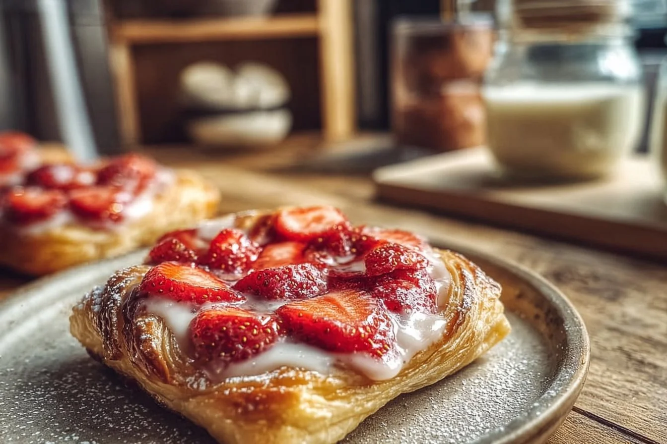 Strawberry Danish
