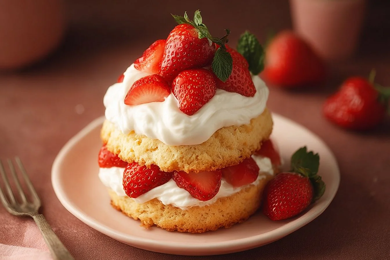 Strawberry Shortcake Dessert
