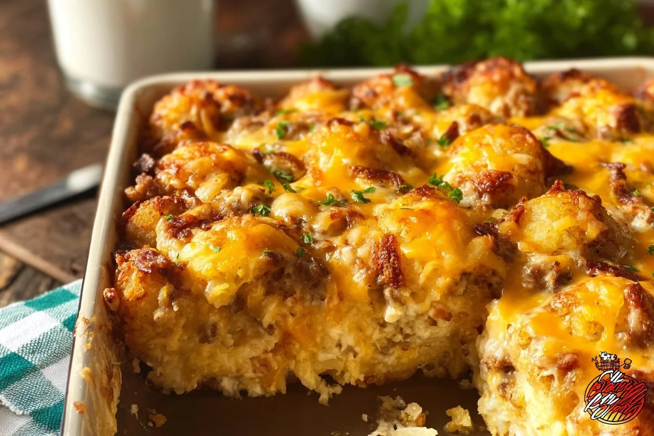 Tater Tot Breakfast Casserole