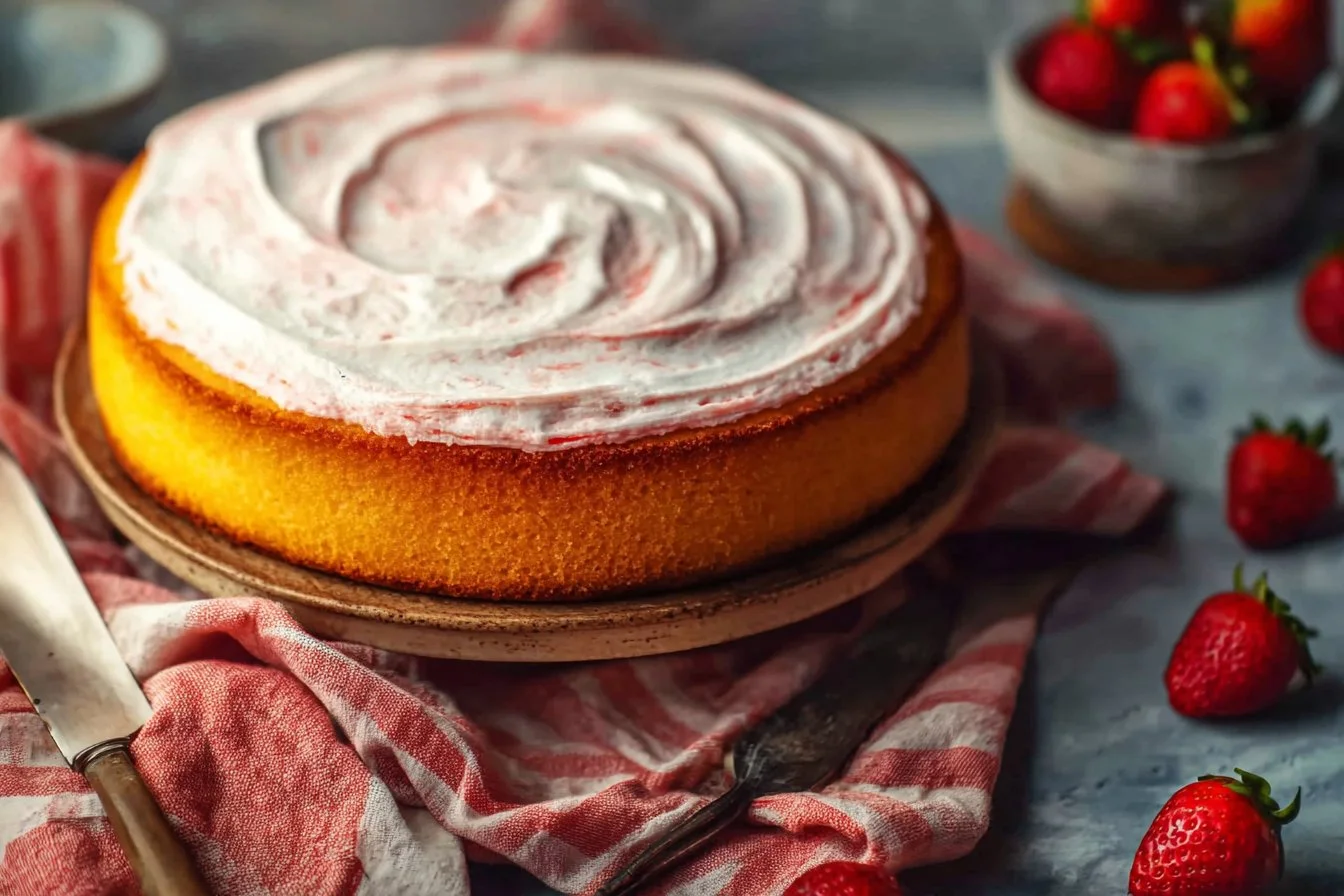 The Vanilla Sponge Cake