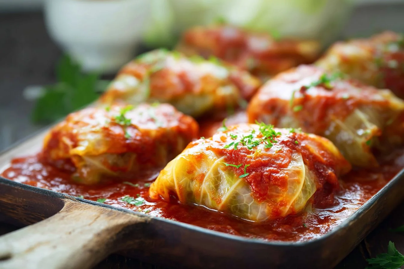 Traditional Stuffed Cabbage Rolls