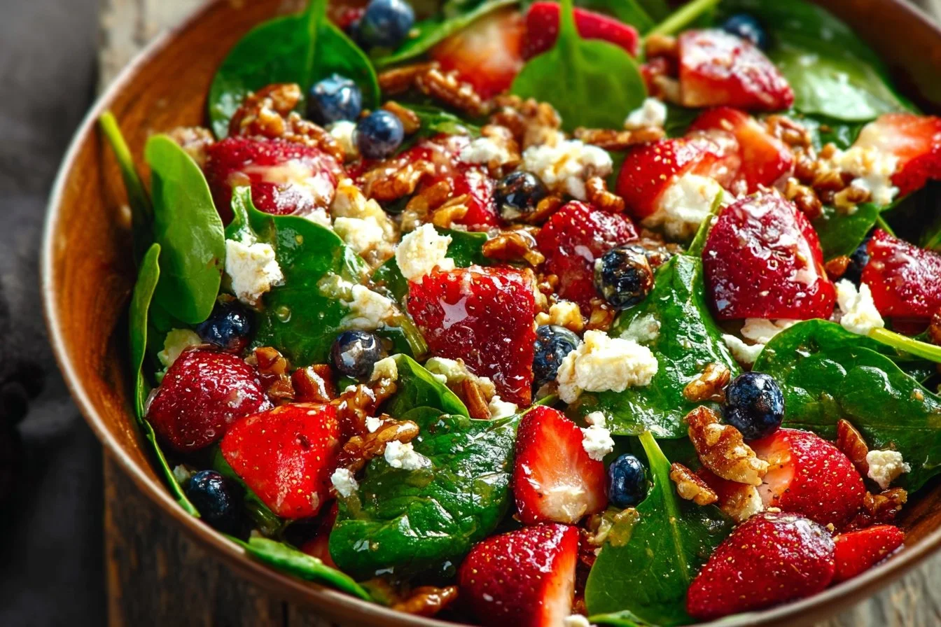 30-Minute Strawberry Spinach Salad