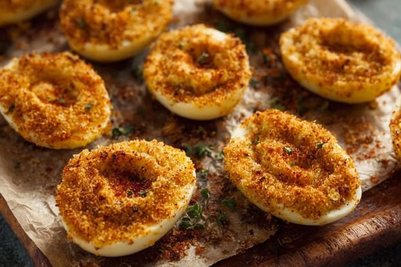 Air Fryer Deviled Eggs