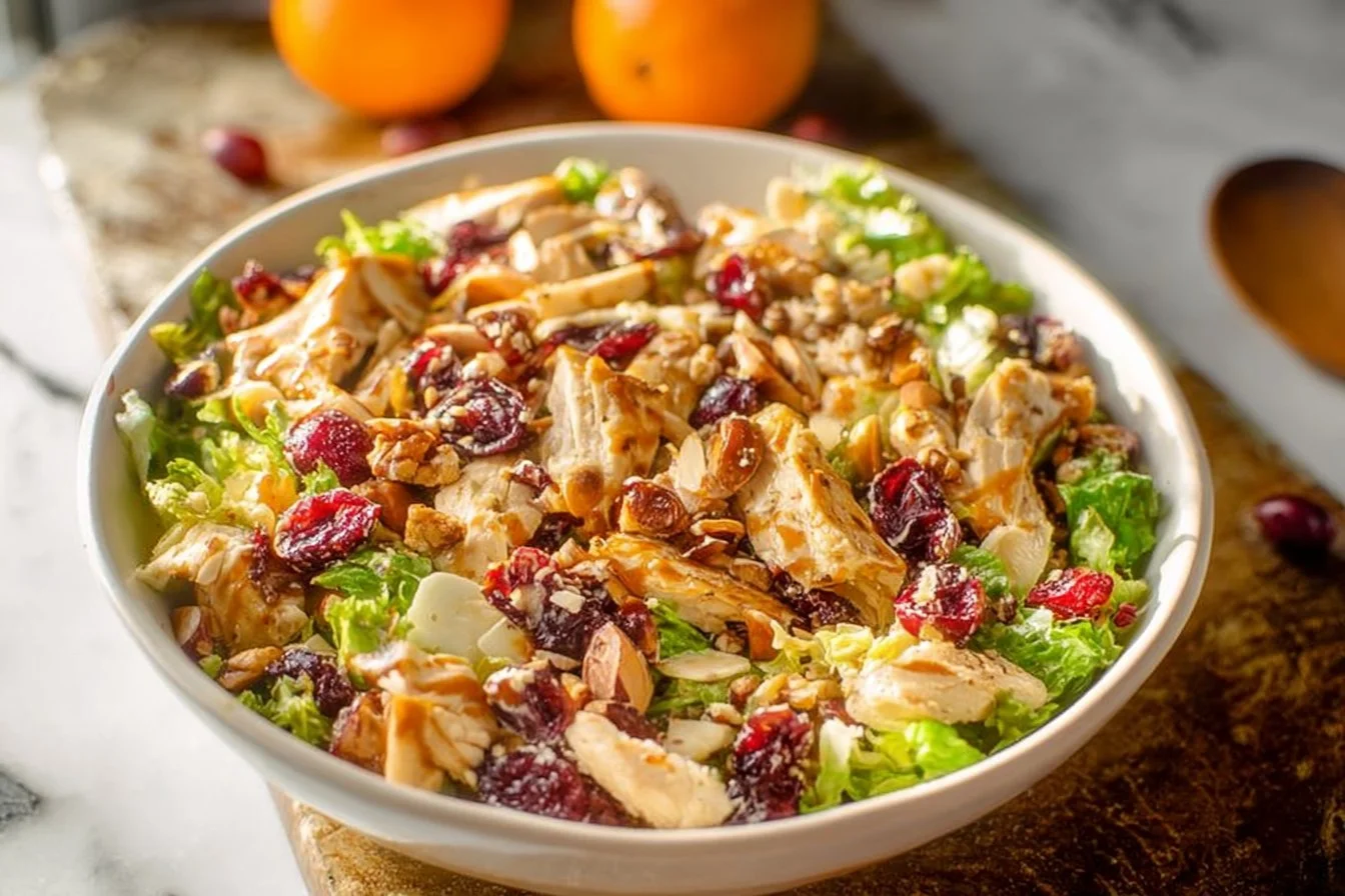 Asian Chicken Cranberry Salad