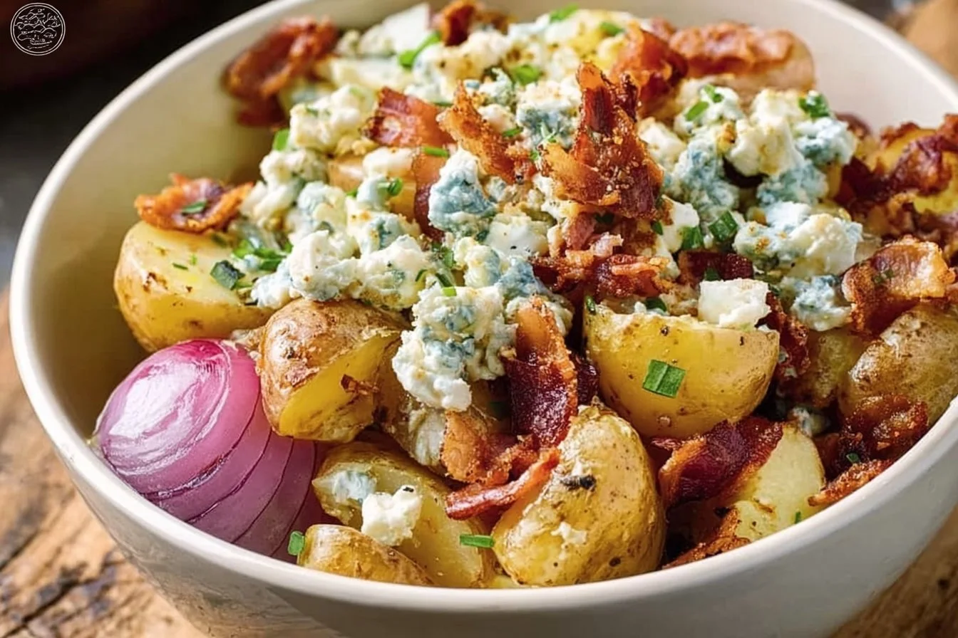 Bacon Blue Cheese Potato Salad