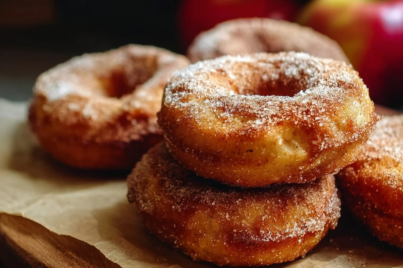 Baked Apple Donuts