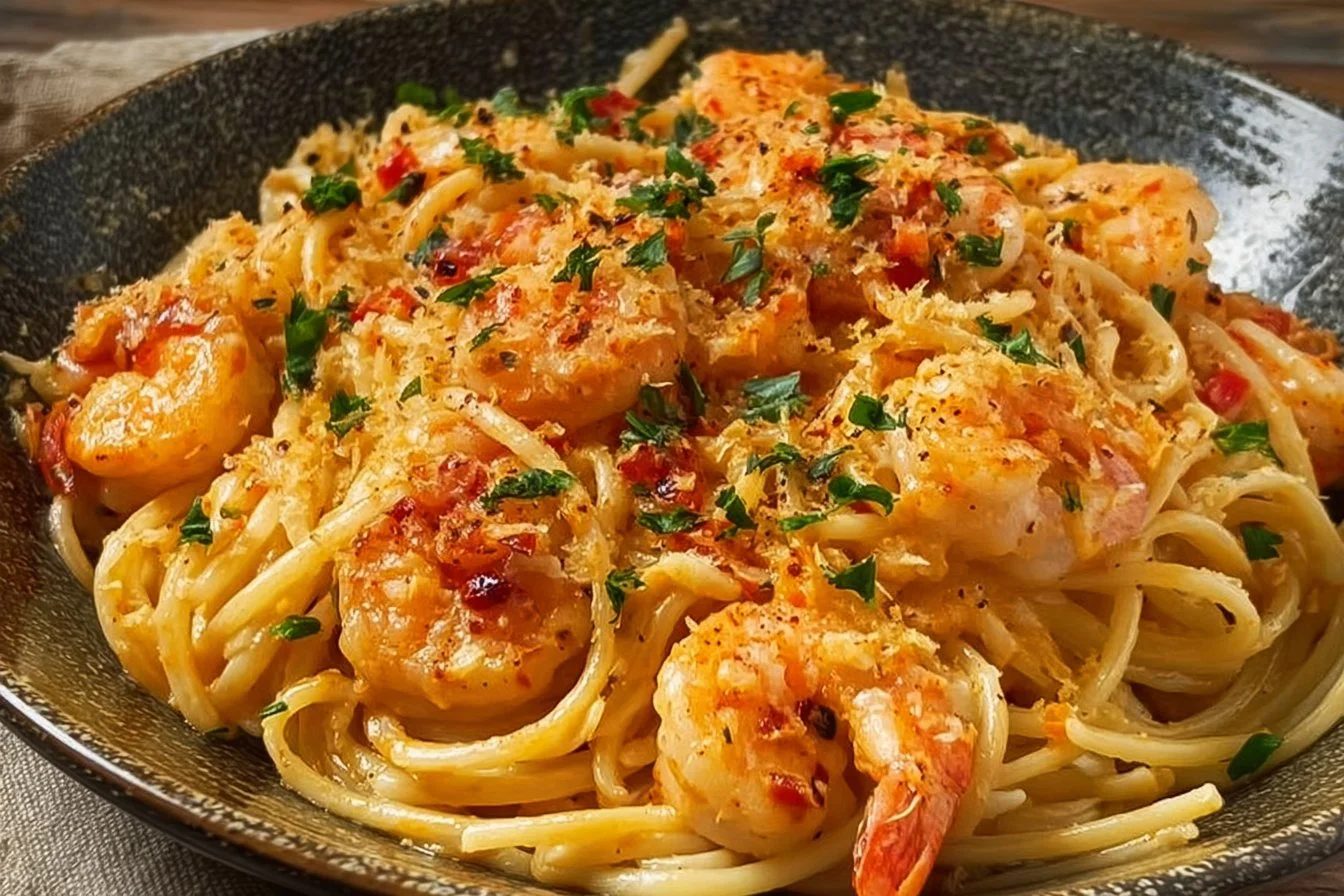 Bang Bang Shrimp Pasta