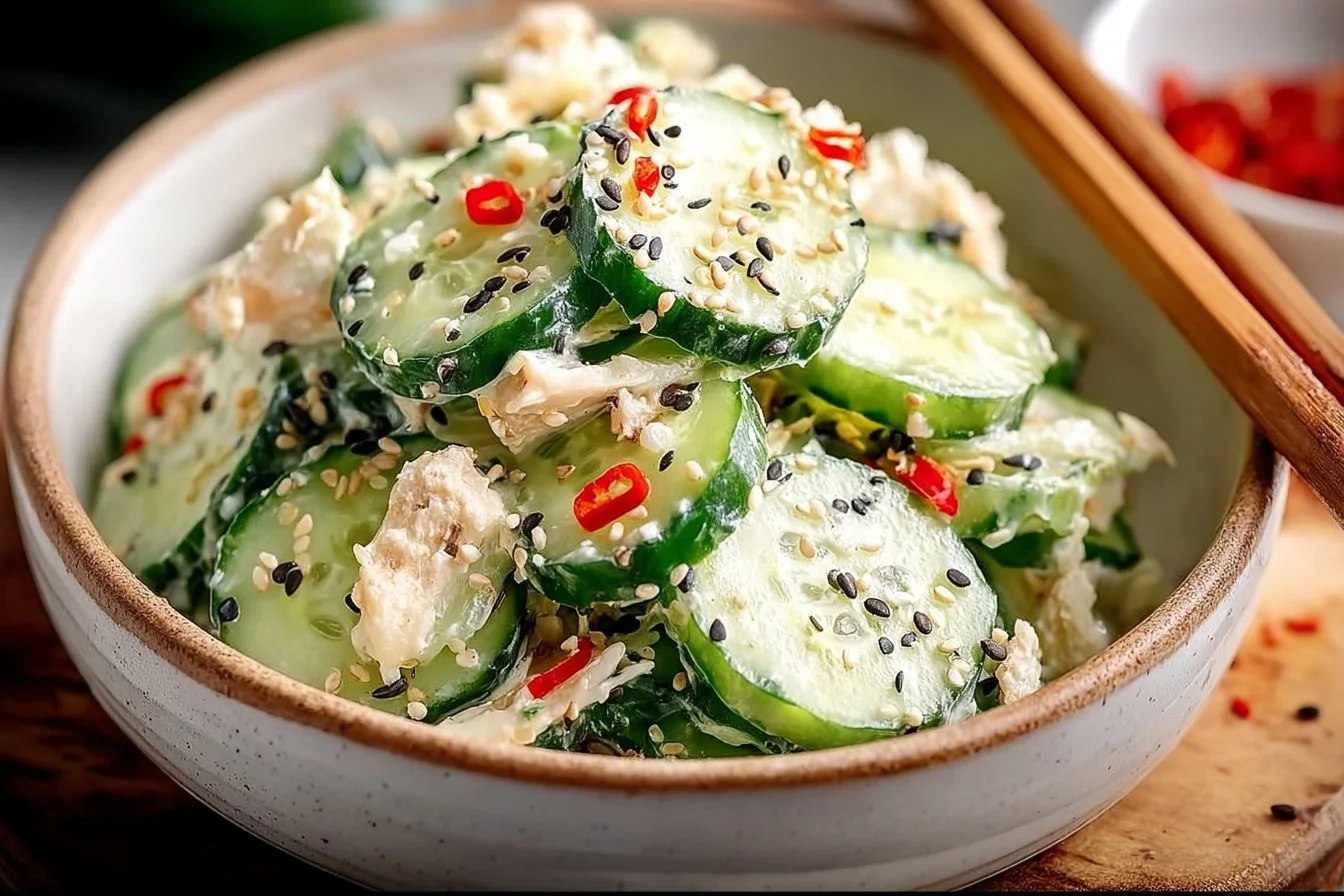 California Roll Cucumber Salad