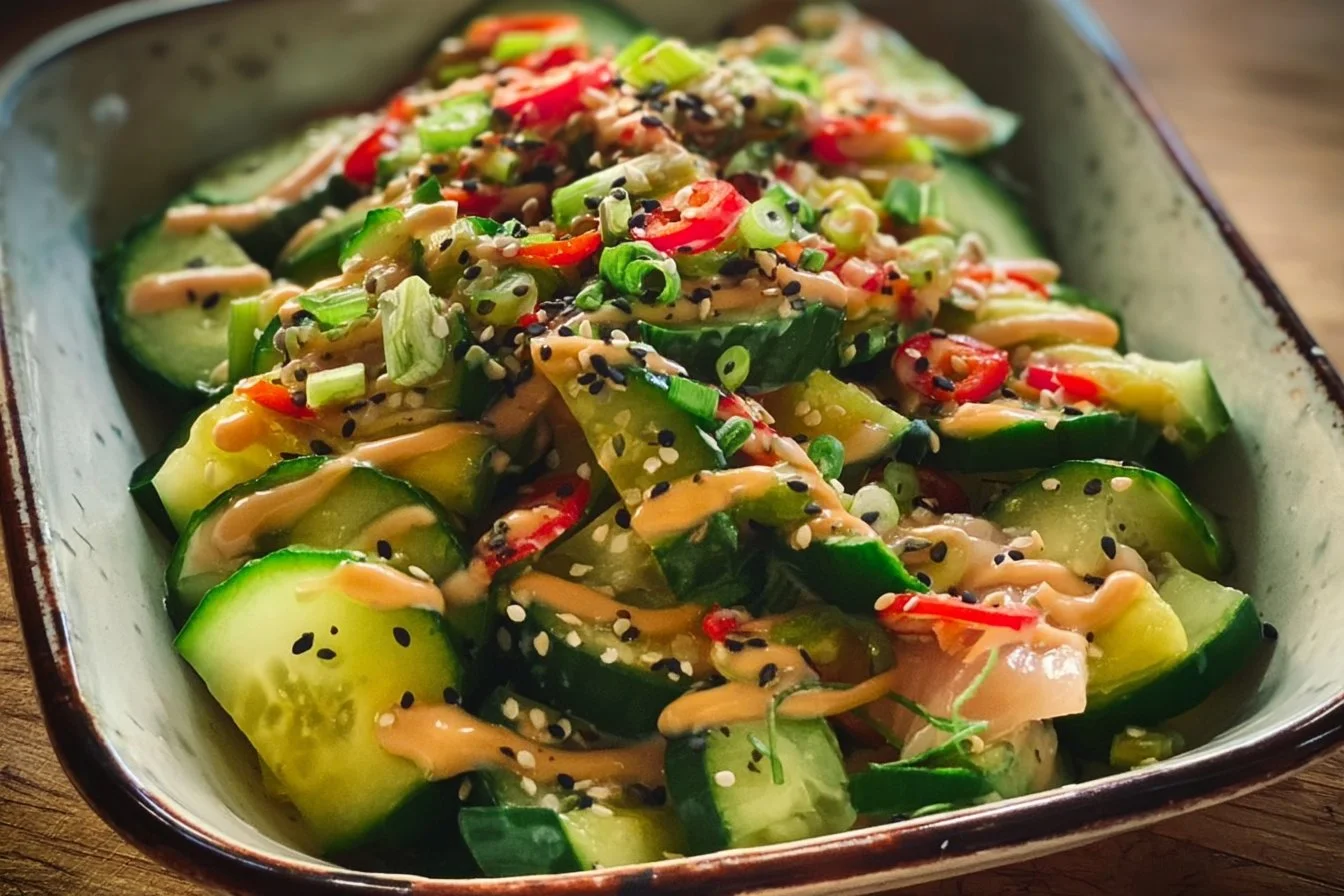 California Roll Cucumber Salad