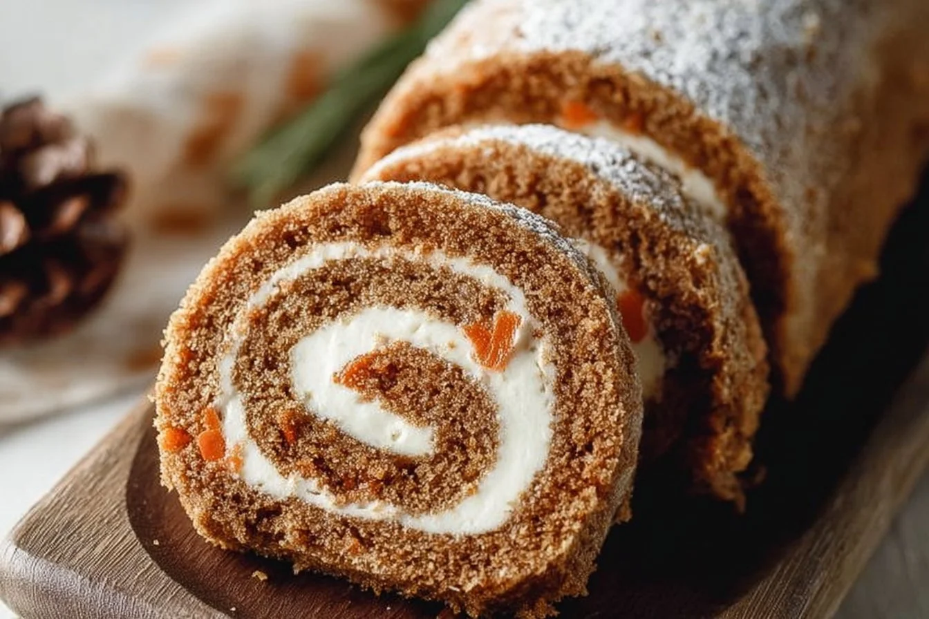 Carrot Cake Roll