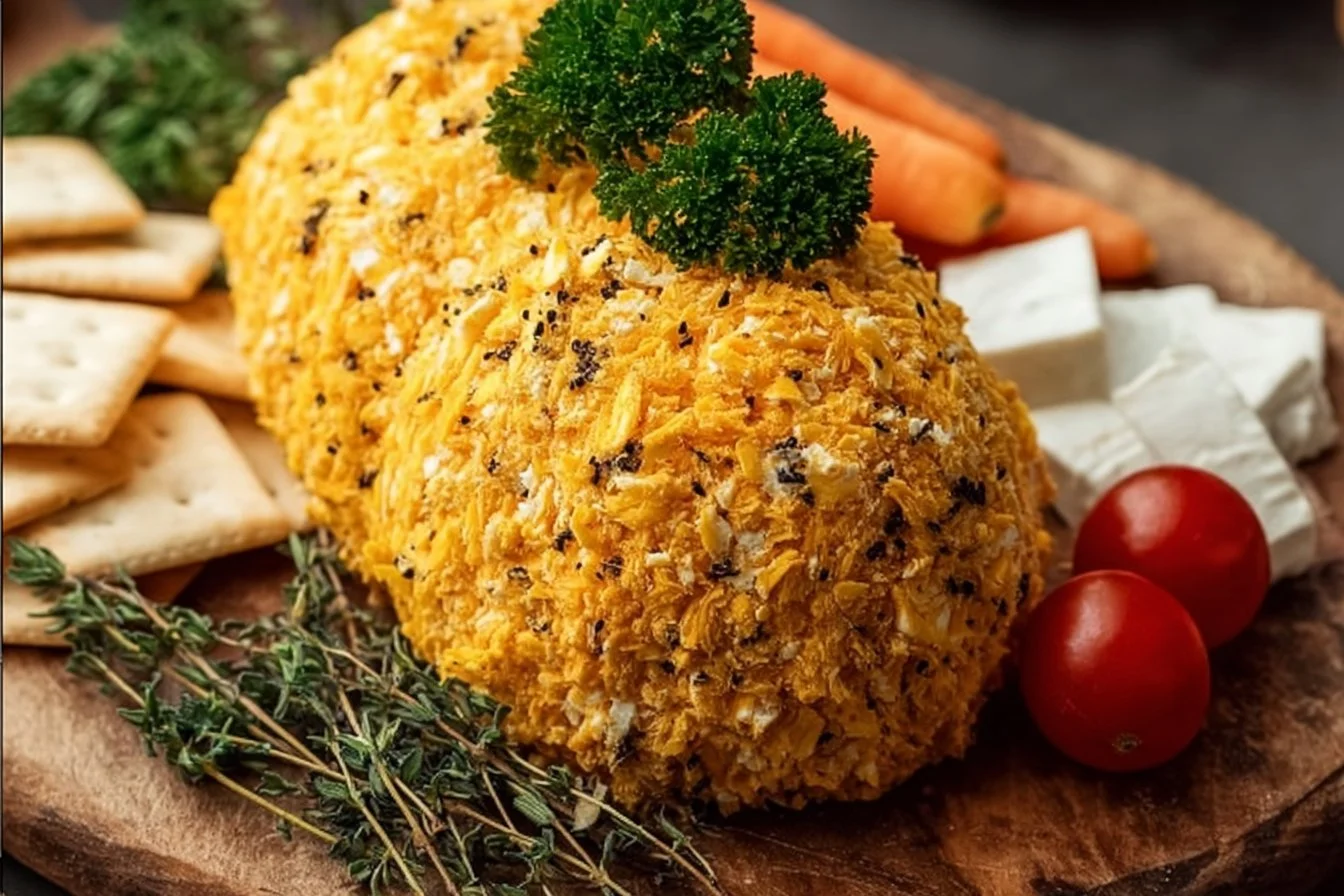 Carrot Cheeseball: Festive Easter Appetizer