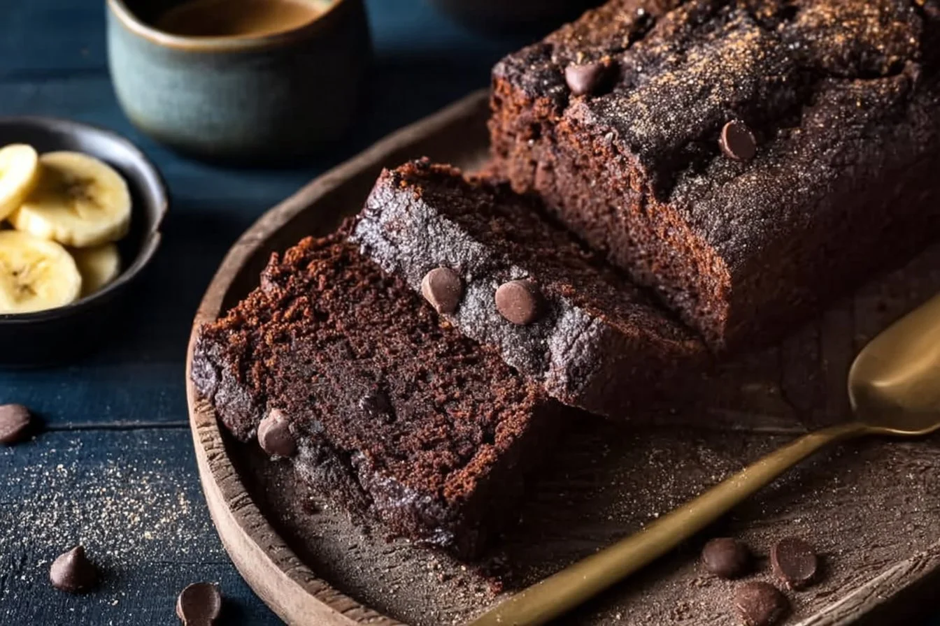 Chocolate Espresso Banana Bread