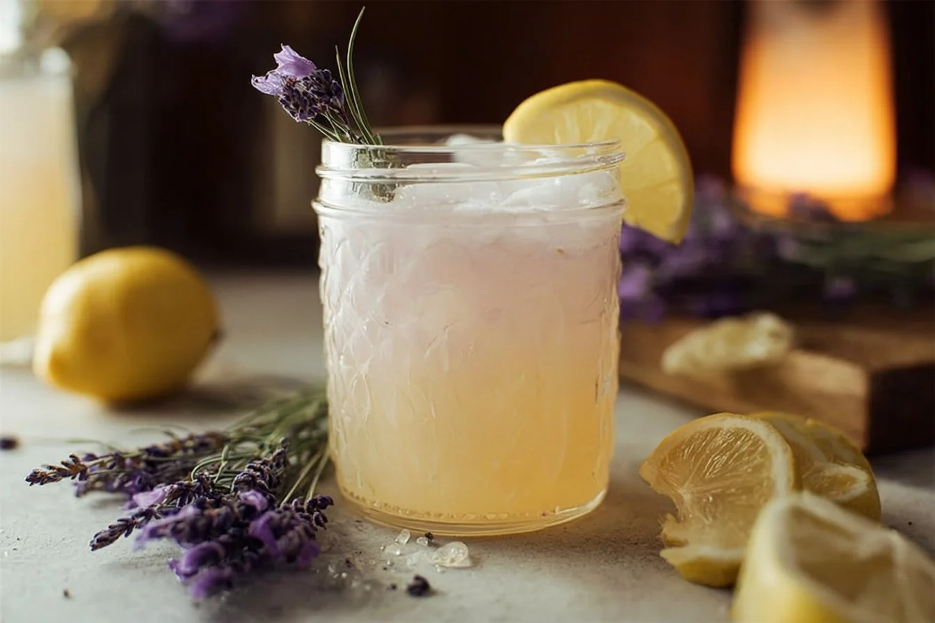 Coconut Lavender Lemonade Mocktail