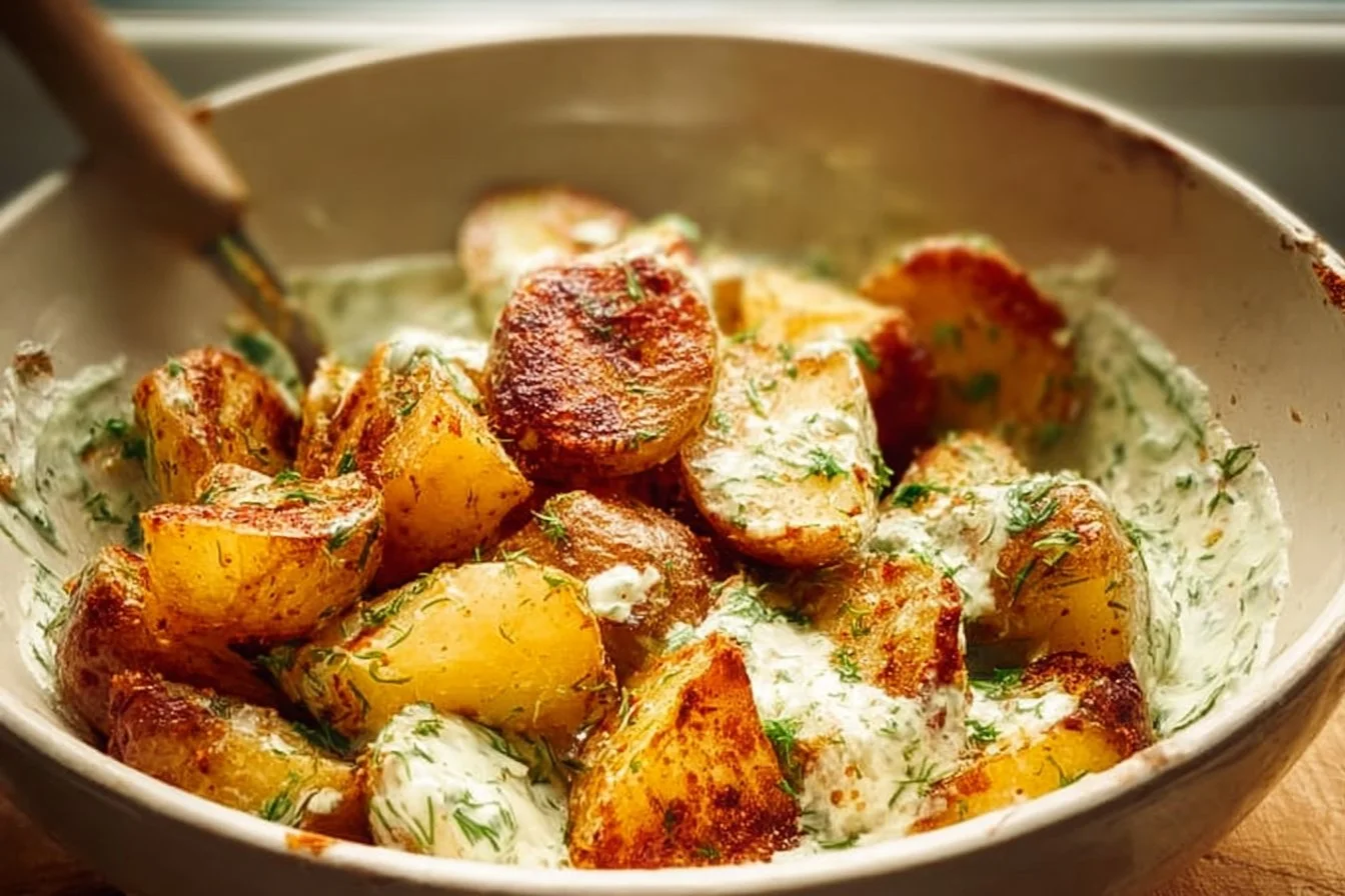 Crispy Potato Salad