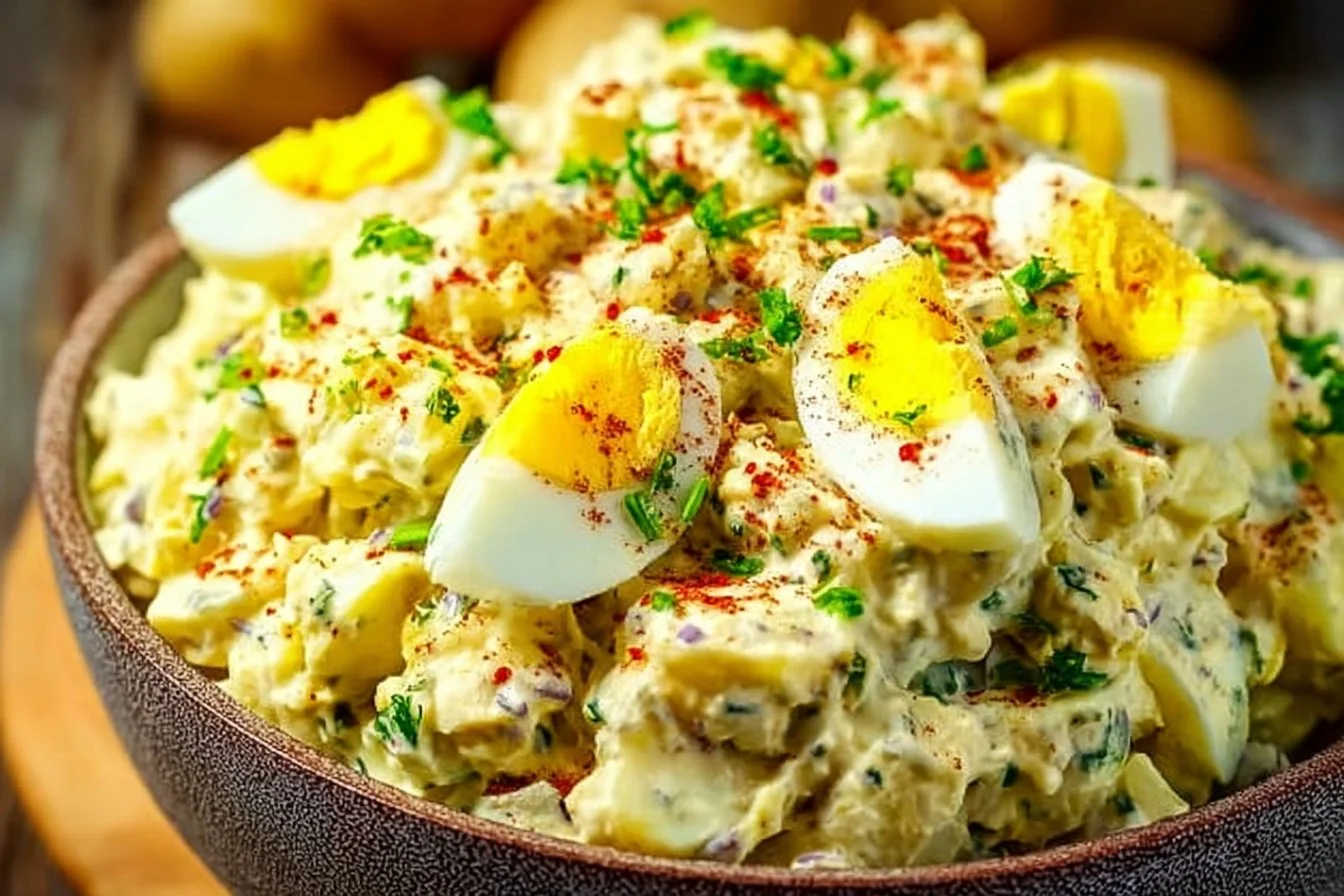 Deviled Egg Potato Salad