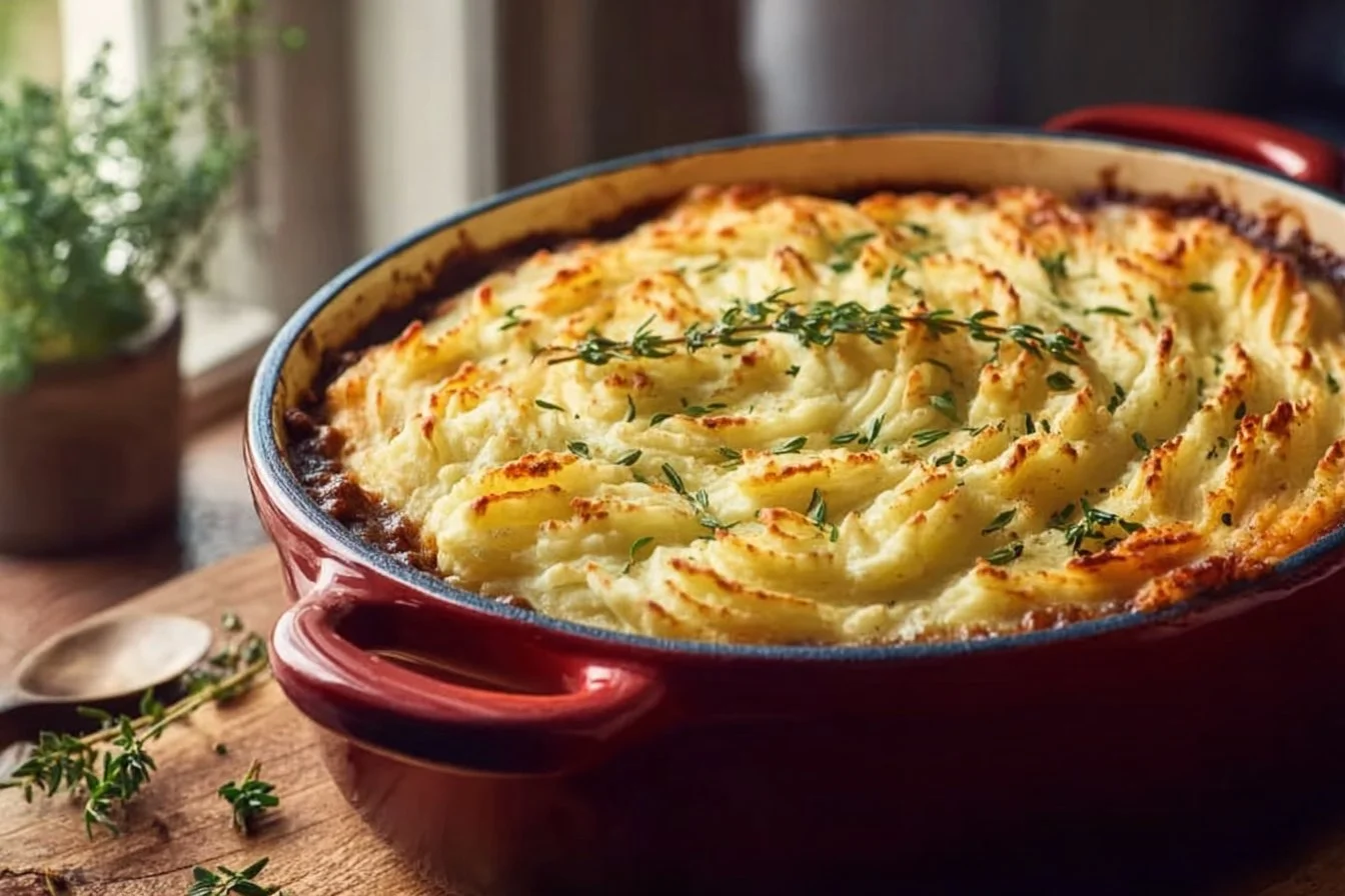 Dutch Oven Shepherd's Pie