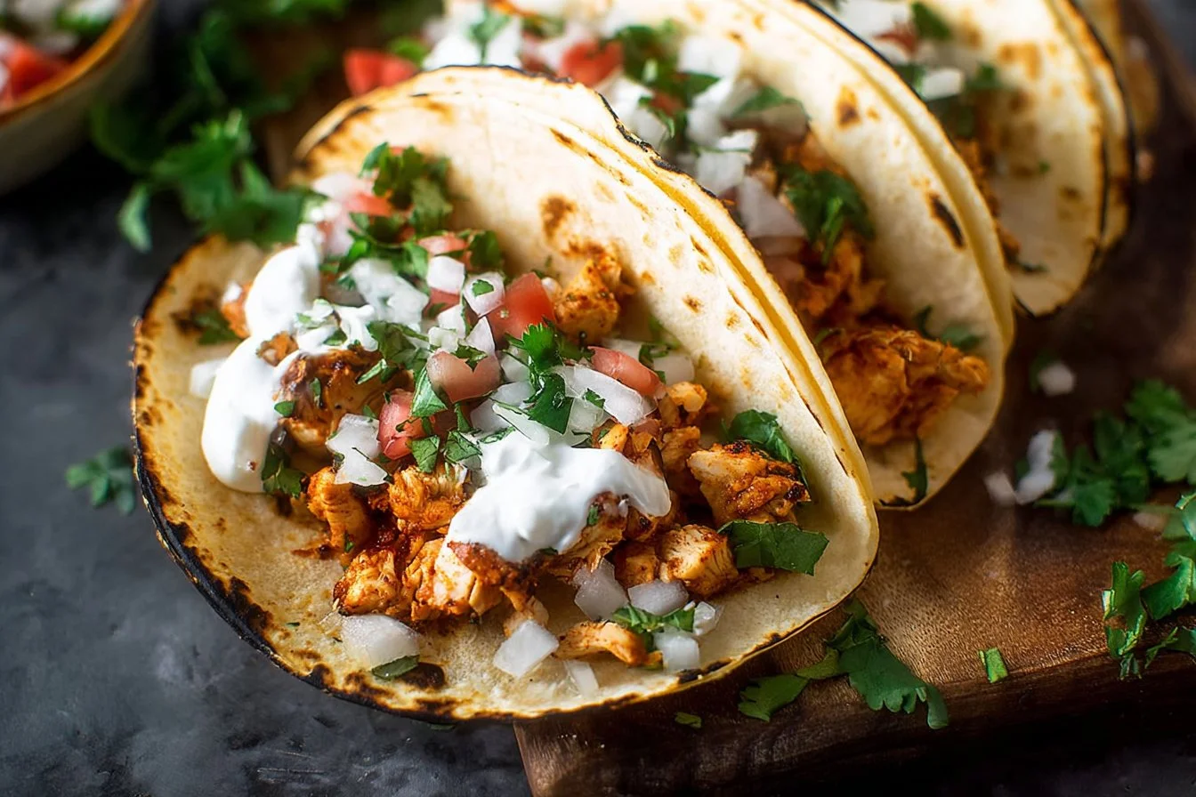 Easy 20 Minute Chicken Tacos