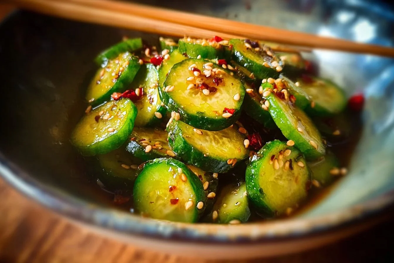Easy Asian Cucumber Salad