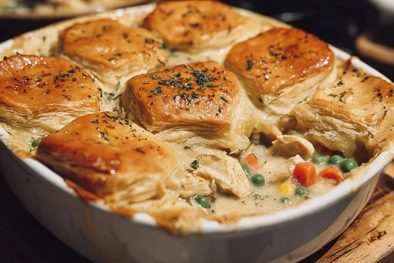 Easy Homemade Chicken Pot Pie Casserole
