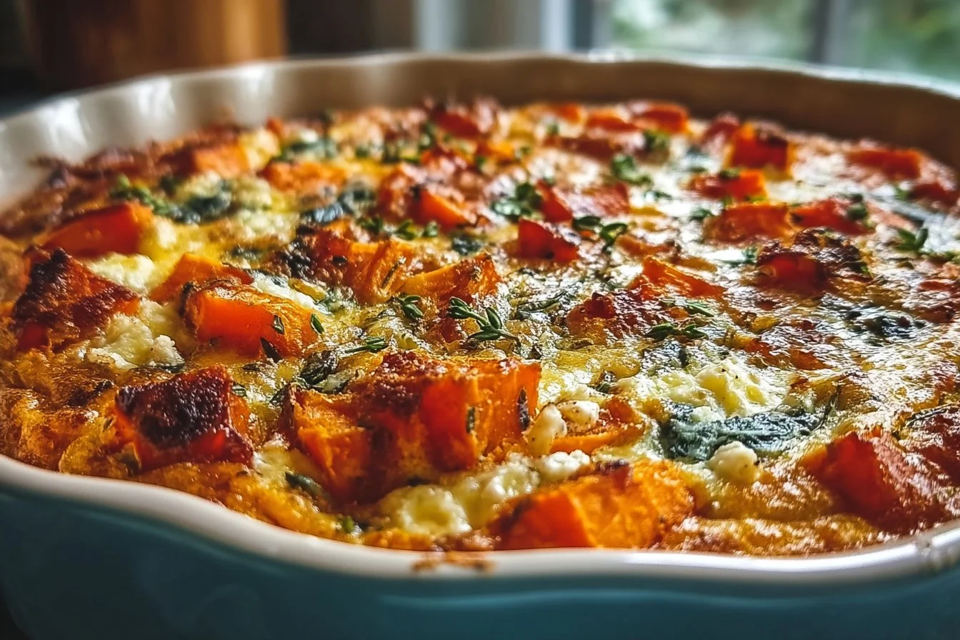 Easy Sweet Potato Egg Casserole