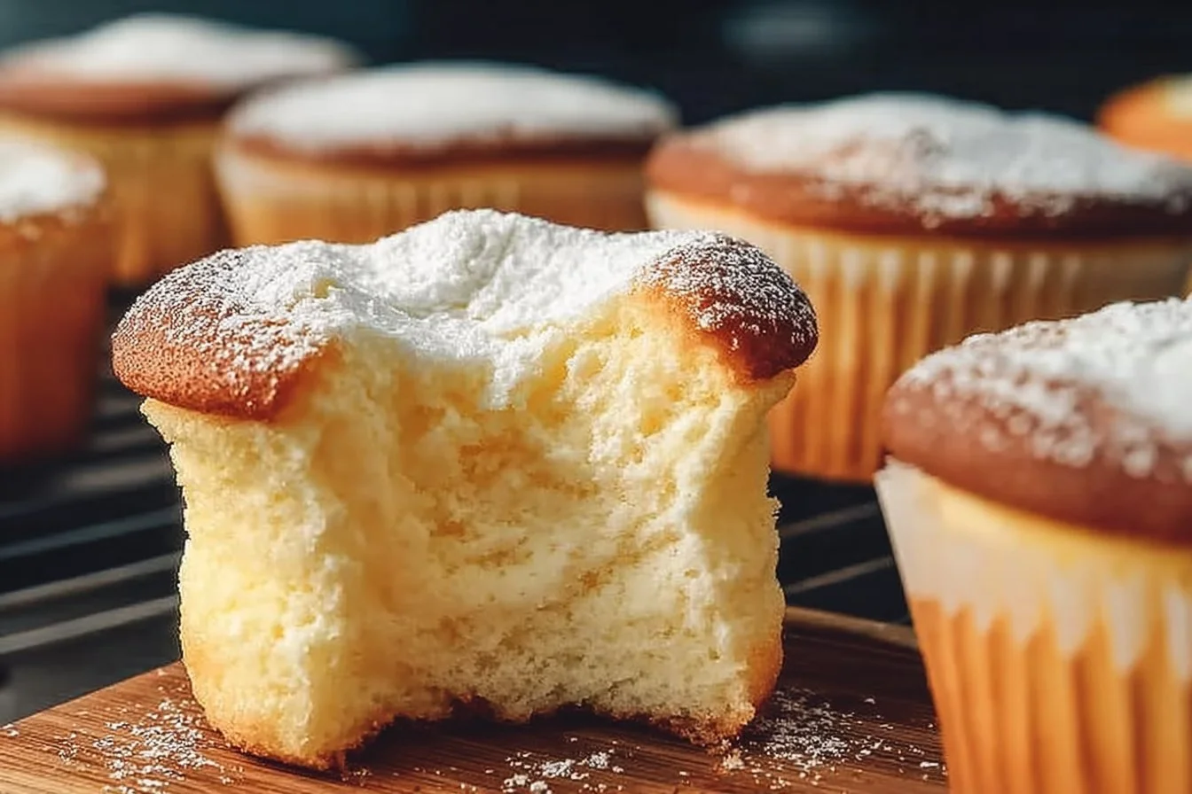 Fluffy Japanese Cotton Cheesecake Cupcakes to Impress Everyone