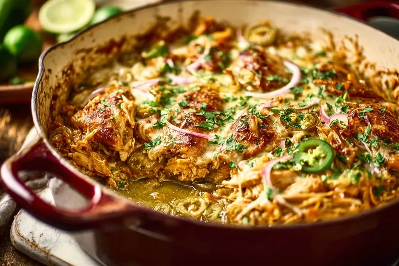Green Sauce Chicken Casserole