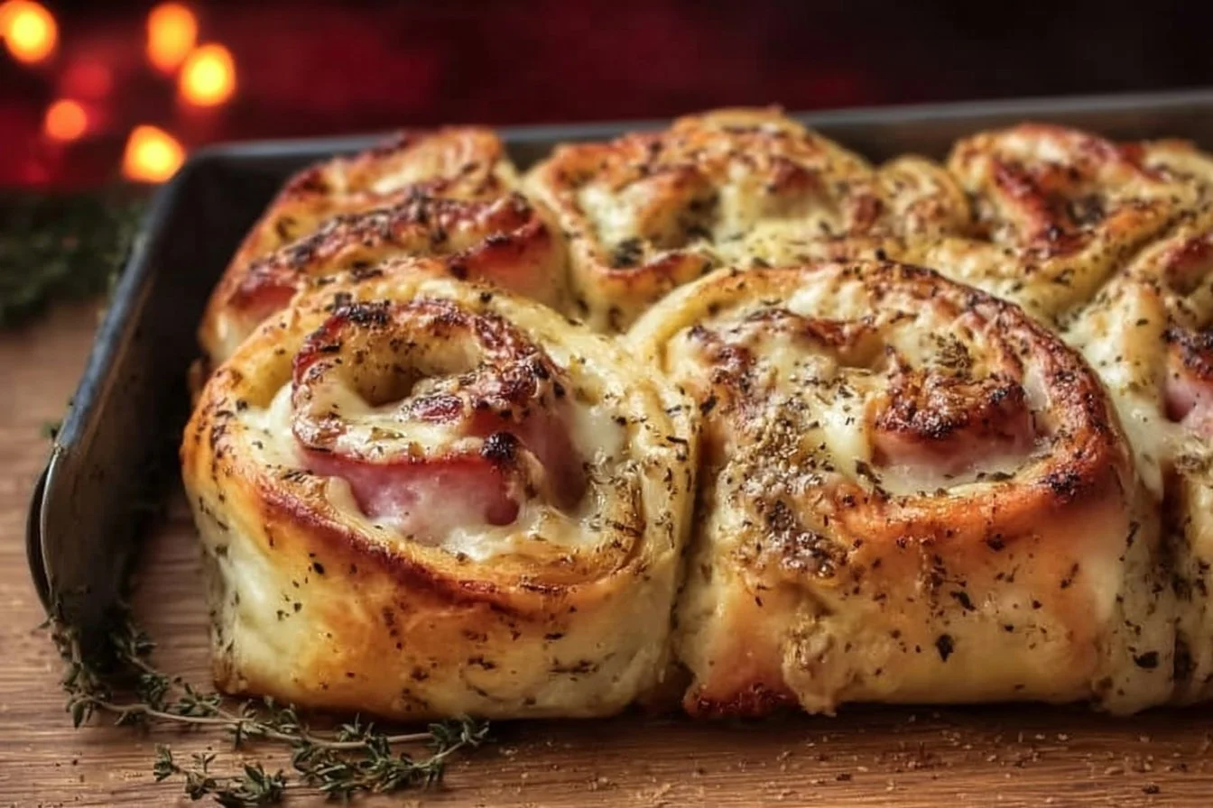 Ham and Cheese Stromboli