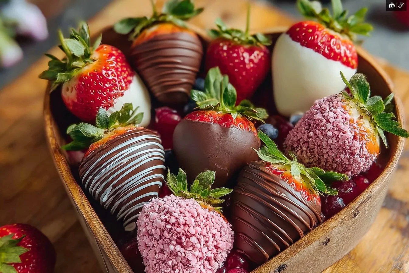 Happy Mother’s Day with Chocolate Covered Strawberries