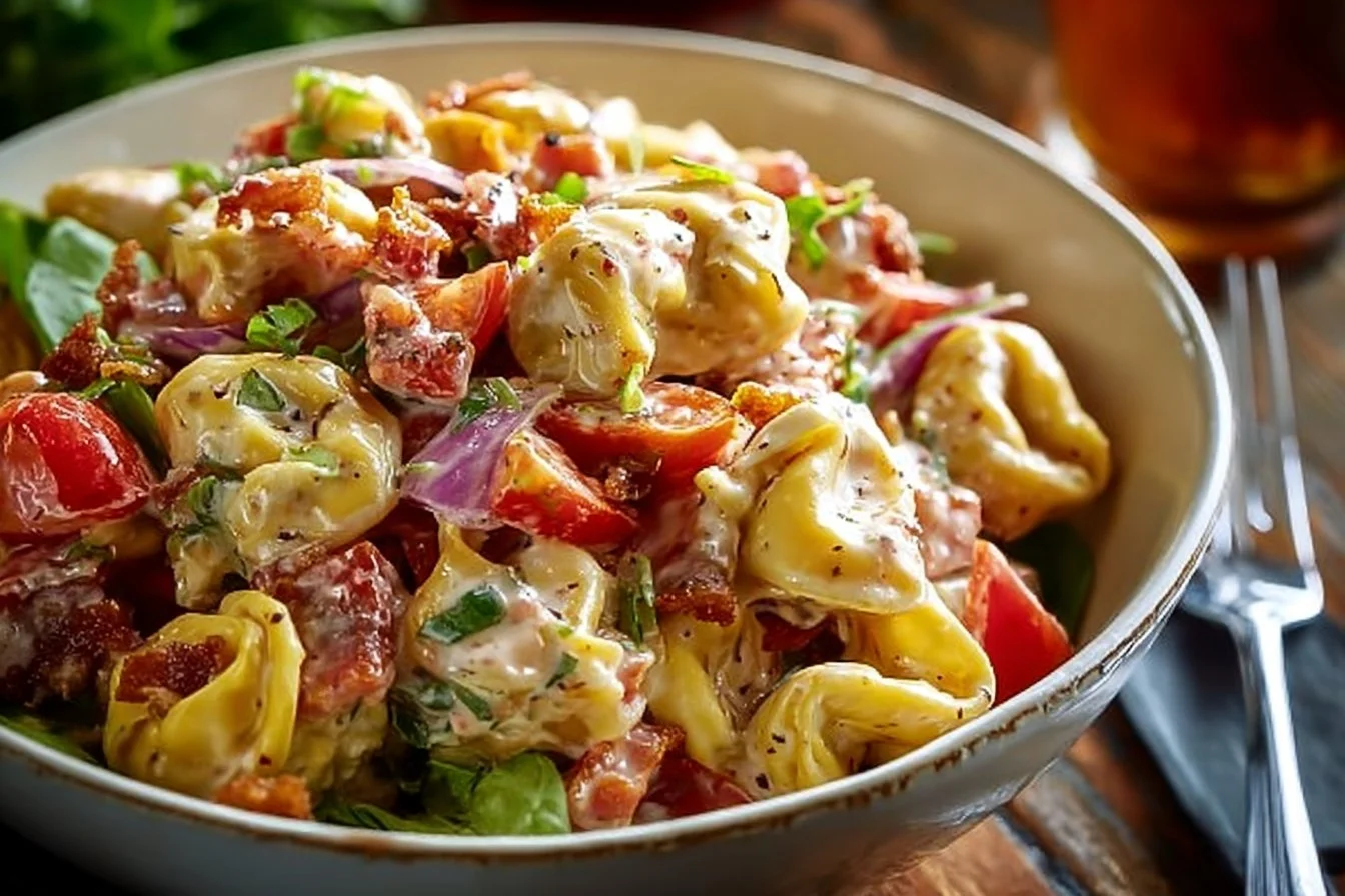 Healthy Grinder Tortellini Salad