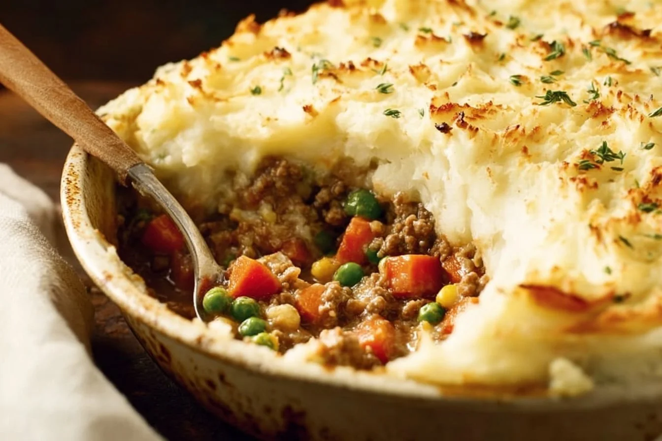 Healthy Shepherd's Pie recipe for Paleo and Whole30 diets