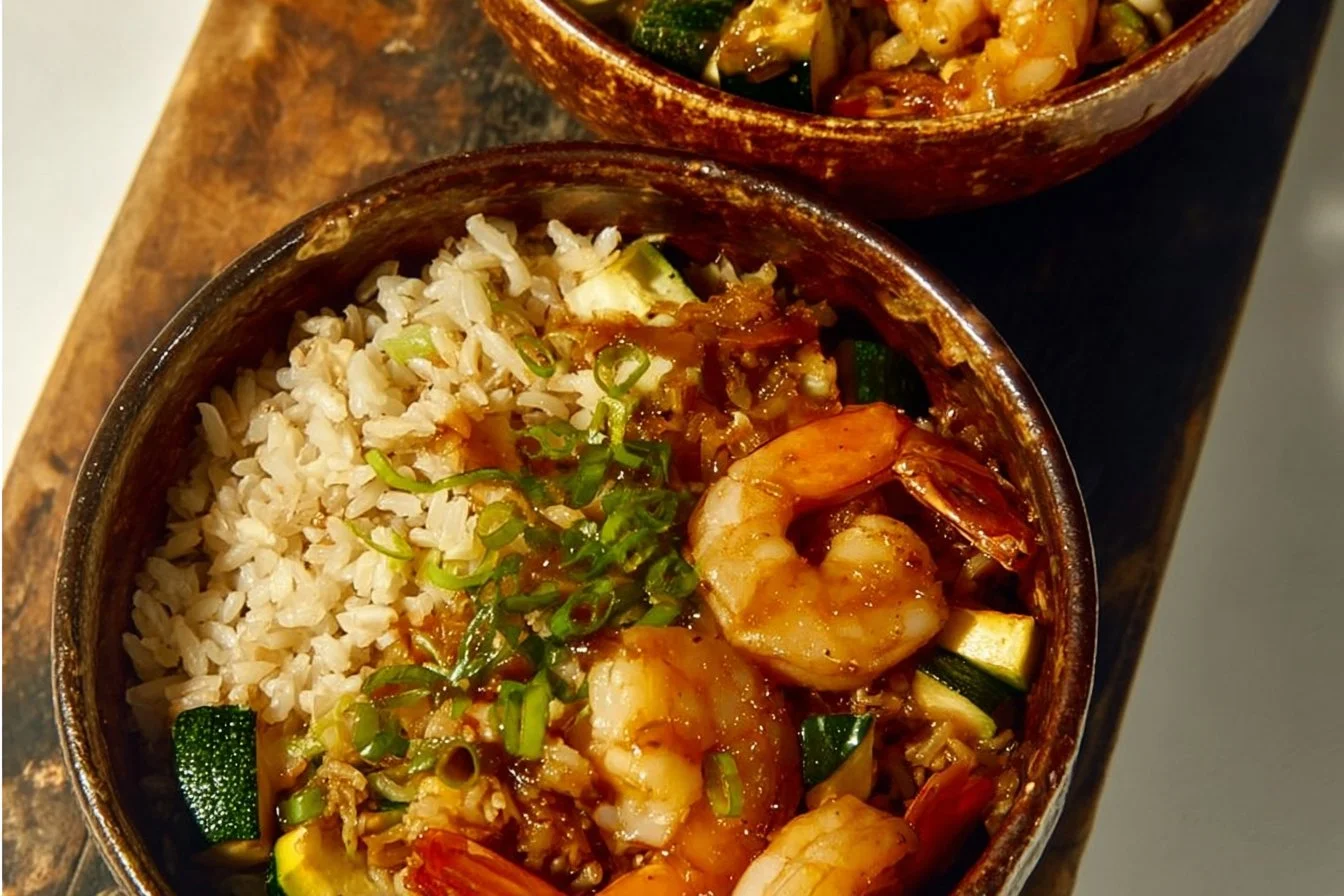 Hibachi Shrimp Rice Bowls