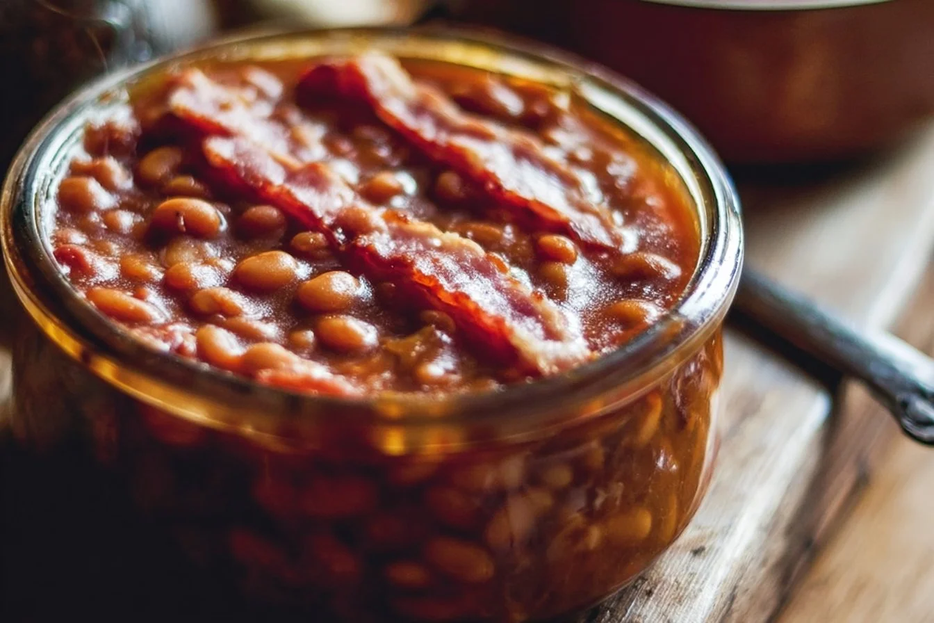 How to make canned baked beans taste homemade