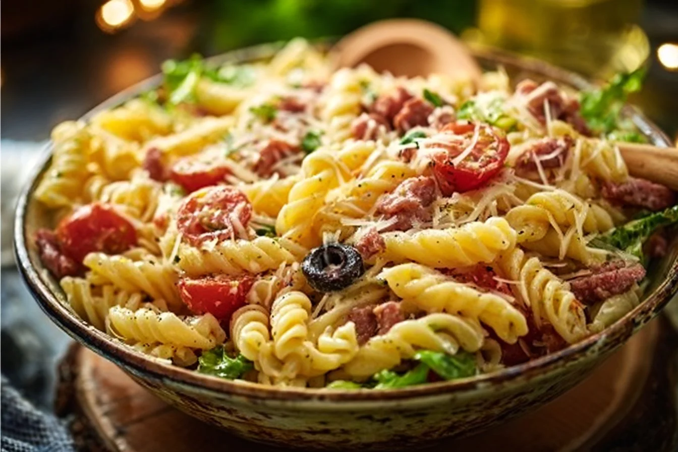 Italian Grinder Pasta Salad