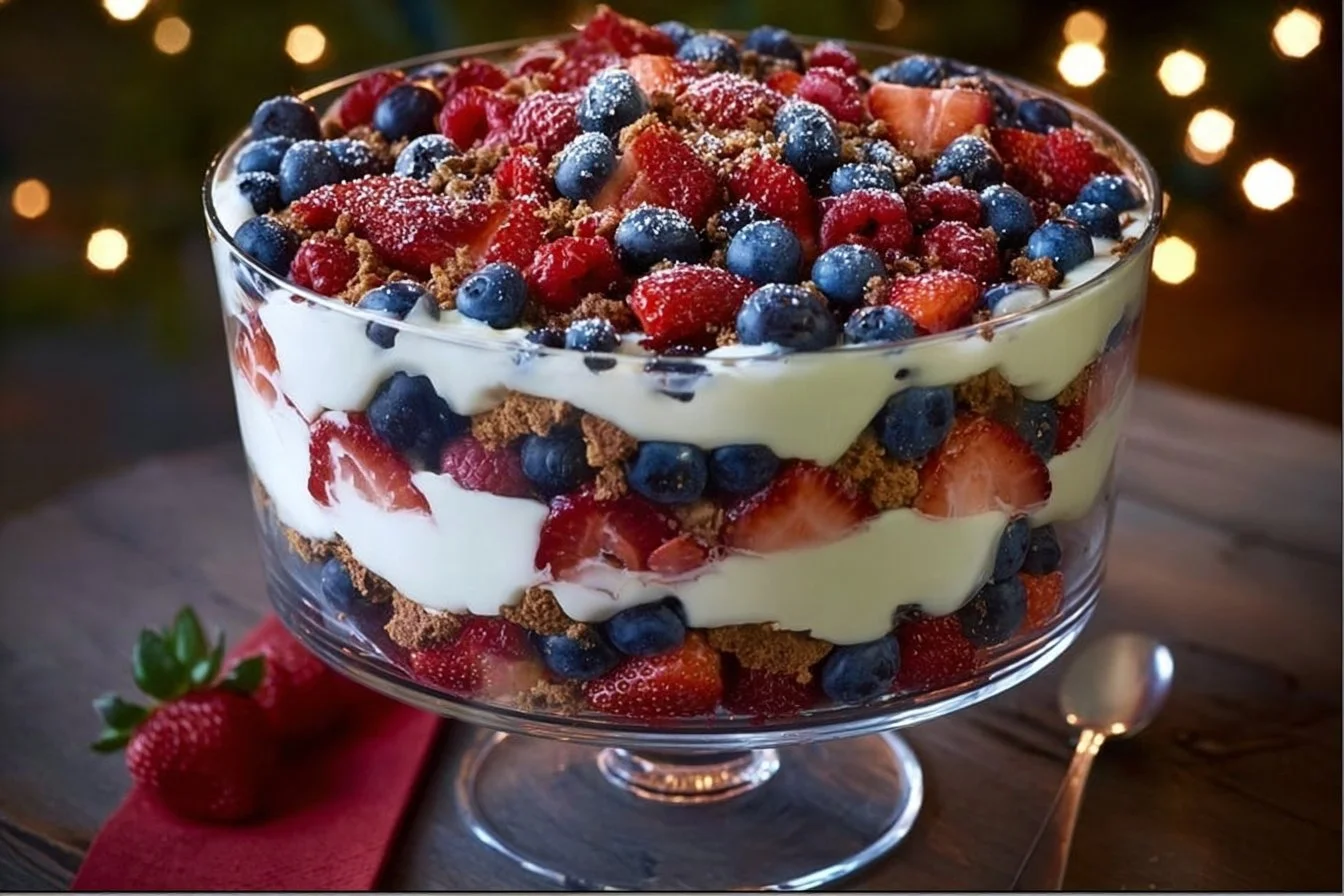 Layered Berry Trifle