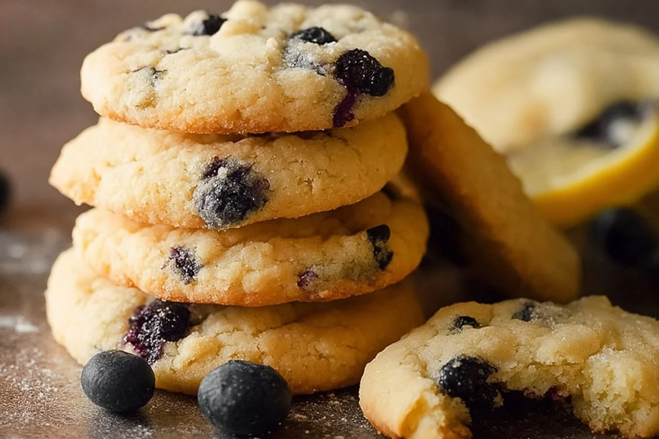 Lemon Blueberry Cookies
