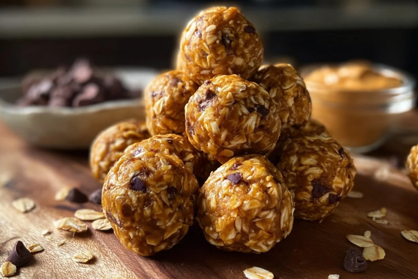 No-Bake Peanut Butter Energy Bites