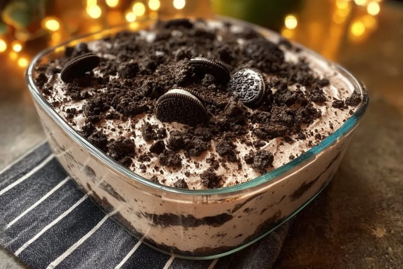 Oreo Dirt Cake