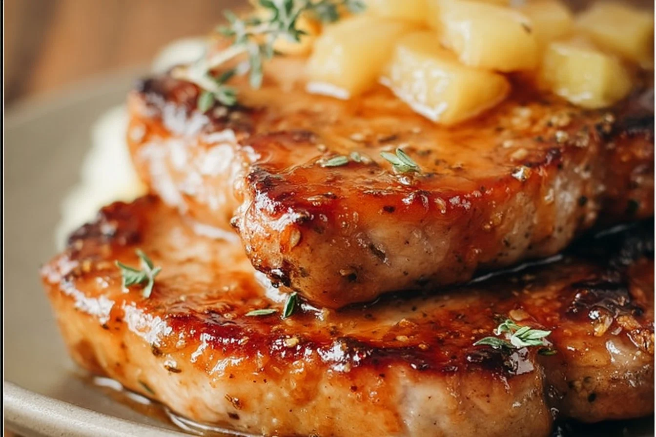 Pineapple Pork Chops Recipe