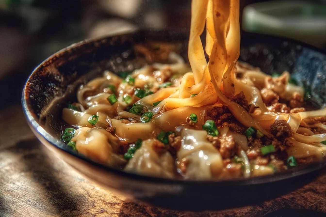 Potsticker Noodle Bowl