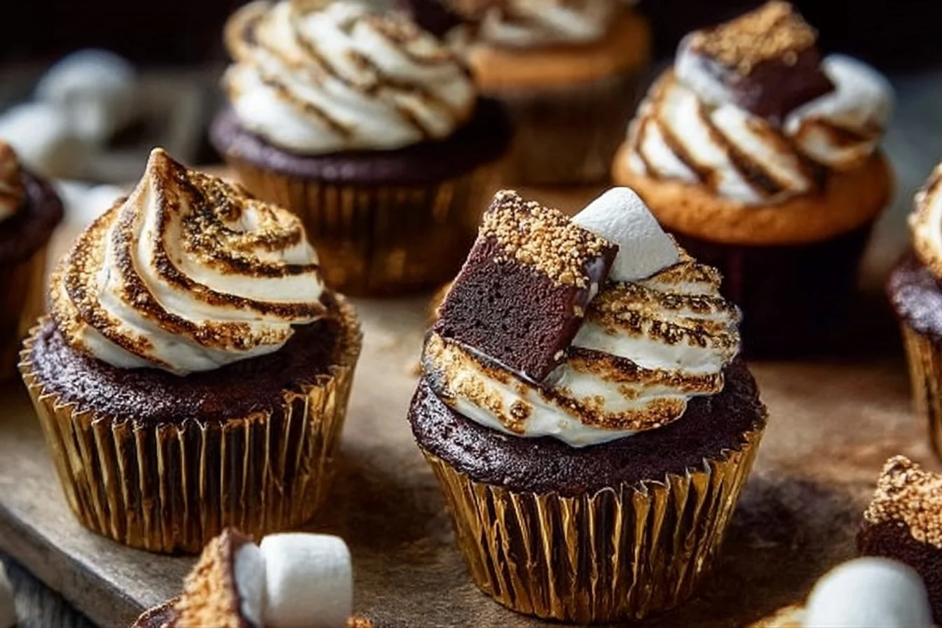 S'mores Cupcakes