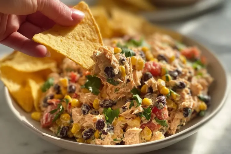 Southwestern Chicken Salad with vibrant vegetables and grilled chicken